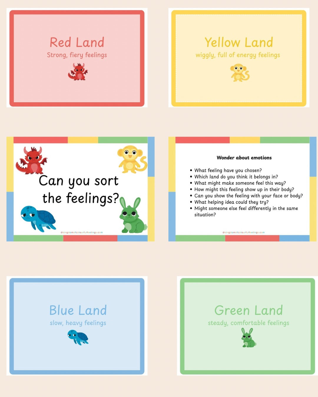 Can You Sort the Feelings? Activity Mats